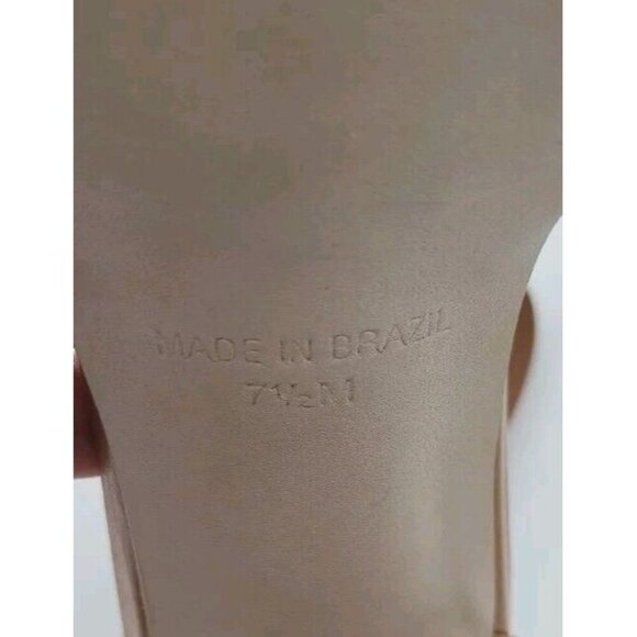 NEW Steve Madden Women's Irenee B Ankle Strap Sandals Brown Gold Size 7.5 M - Picture 10 of 12